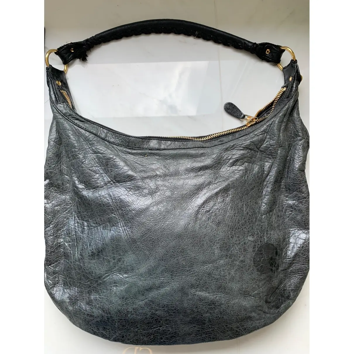 Balenciaga Courier XL leather handbag for sale