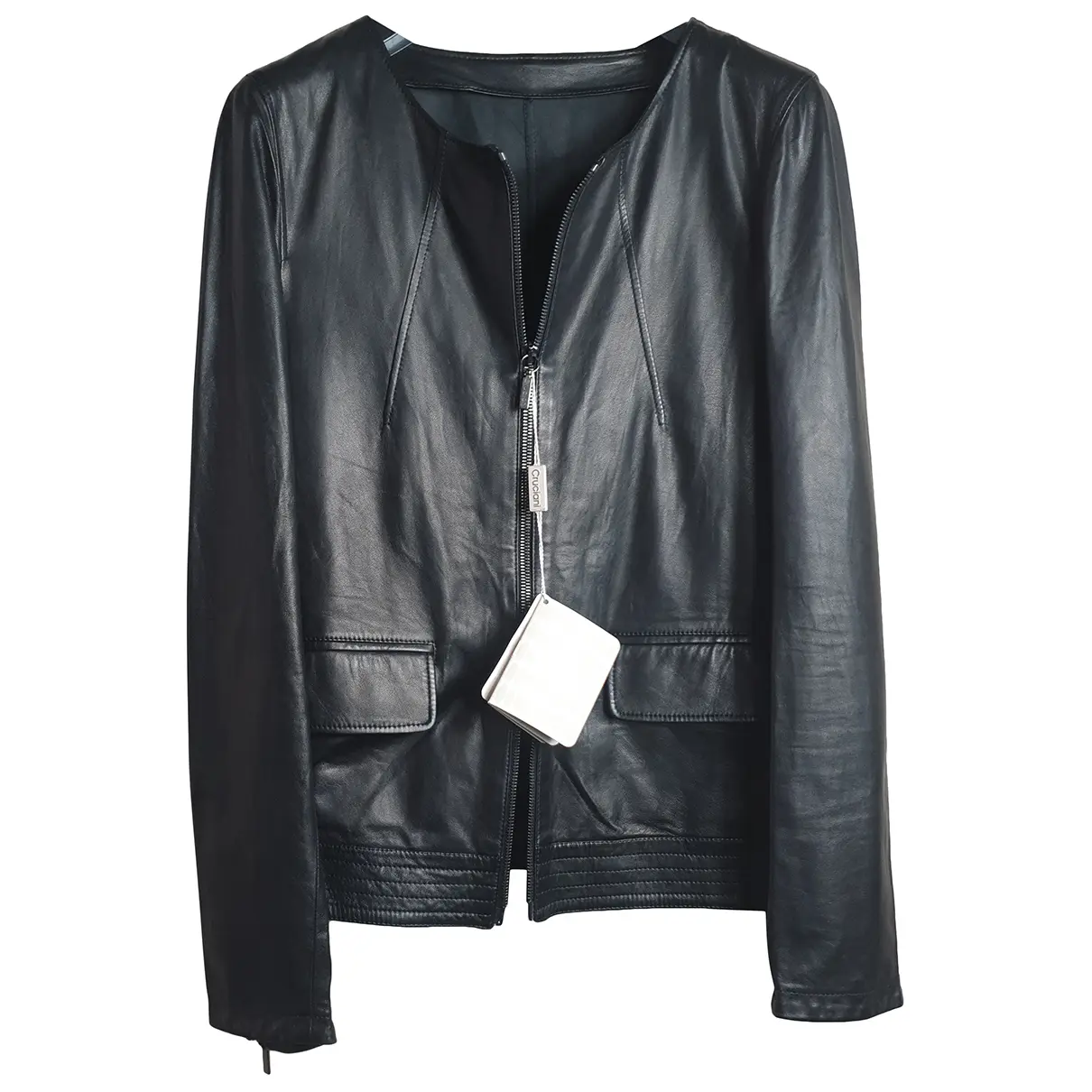Leather jacket Cruciani