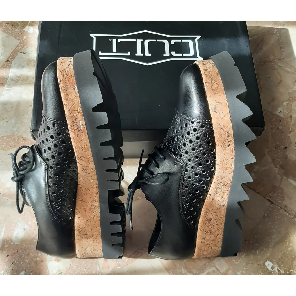 Buy Cult Form Leather lace ups online