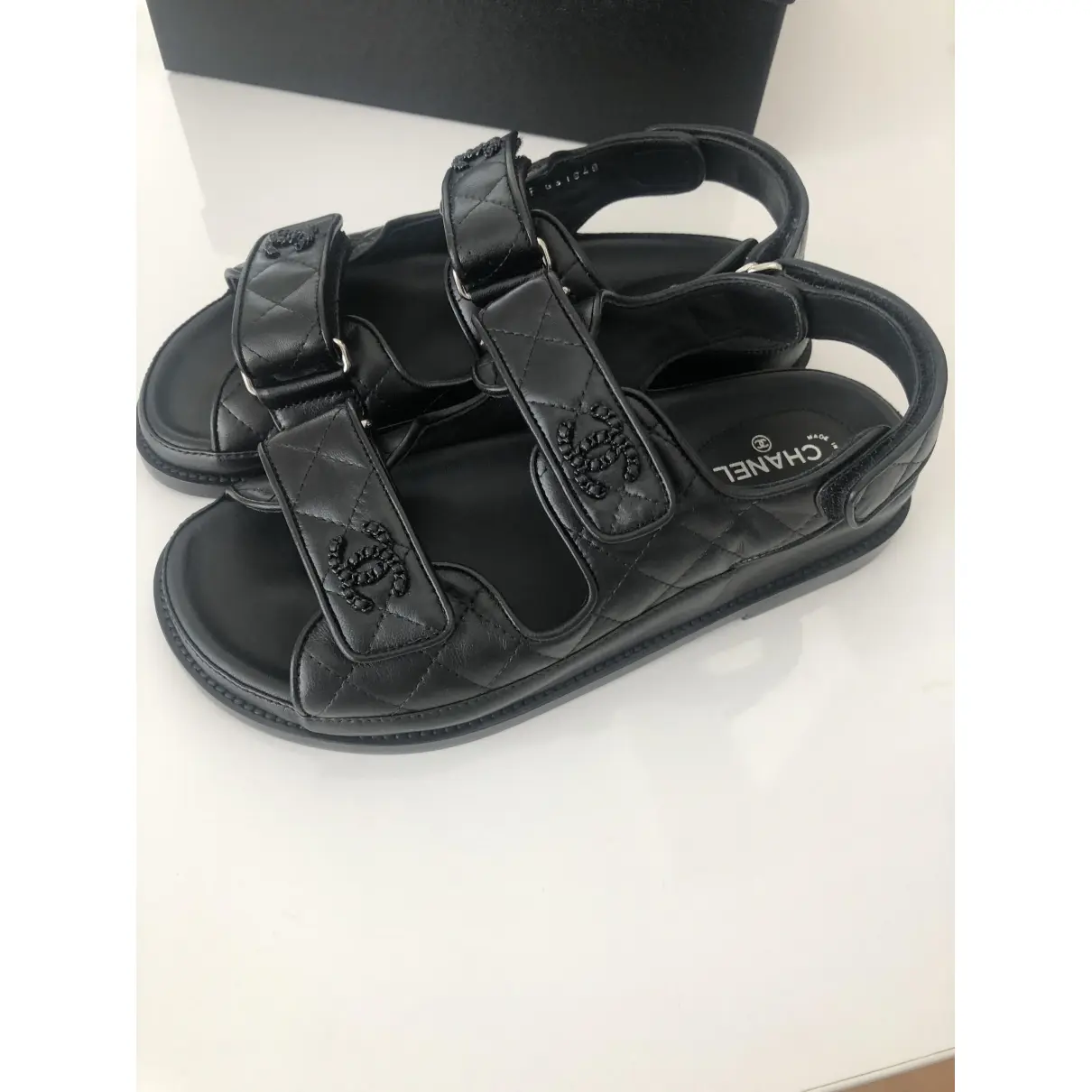 Buy Chanel Dad Sandals leather sandals online