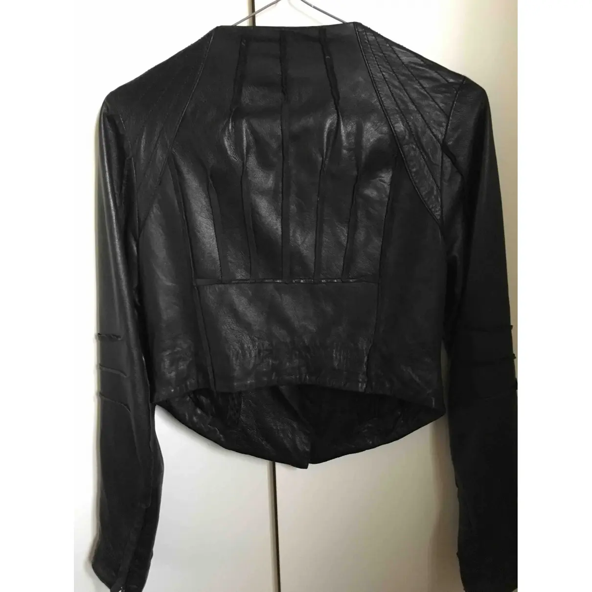 Day Birger & Mikkelsen Leather biker jacket for sale