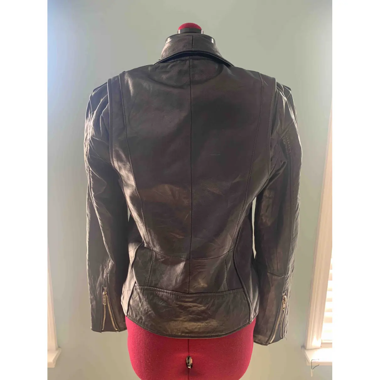 Buy Deadwood Leather biker jacket online