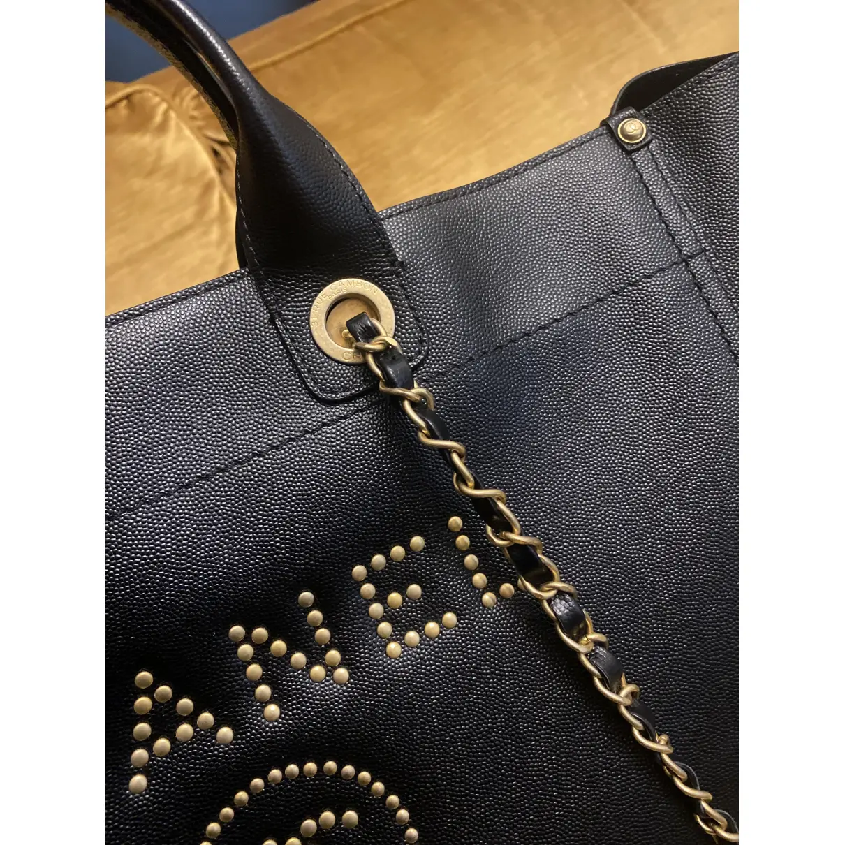 Deauville leather bag Chanel