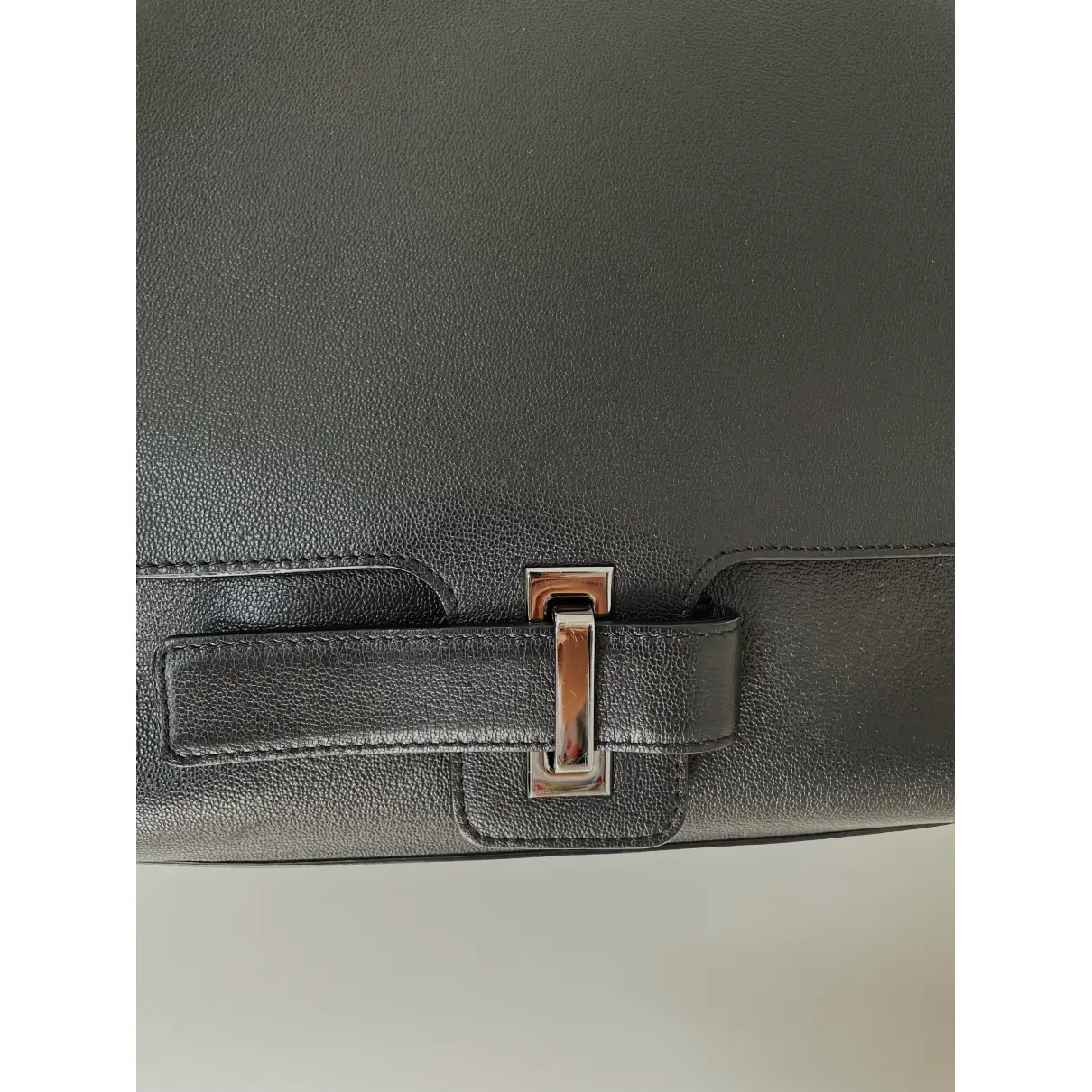 Leather bag Delvaux