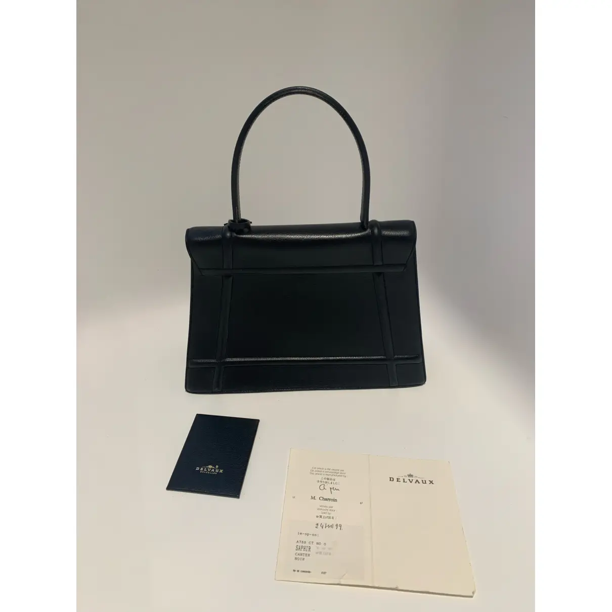 Buy Delvaux Leather handbag online