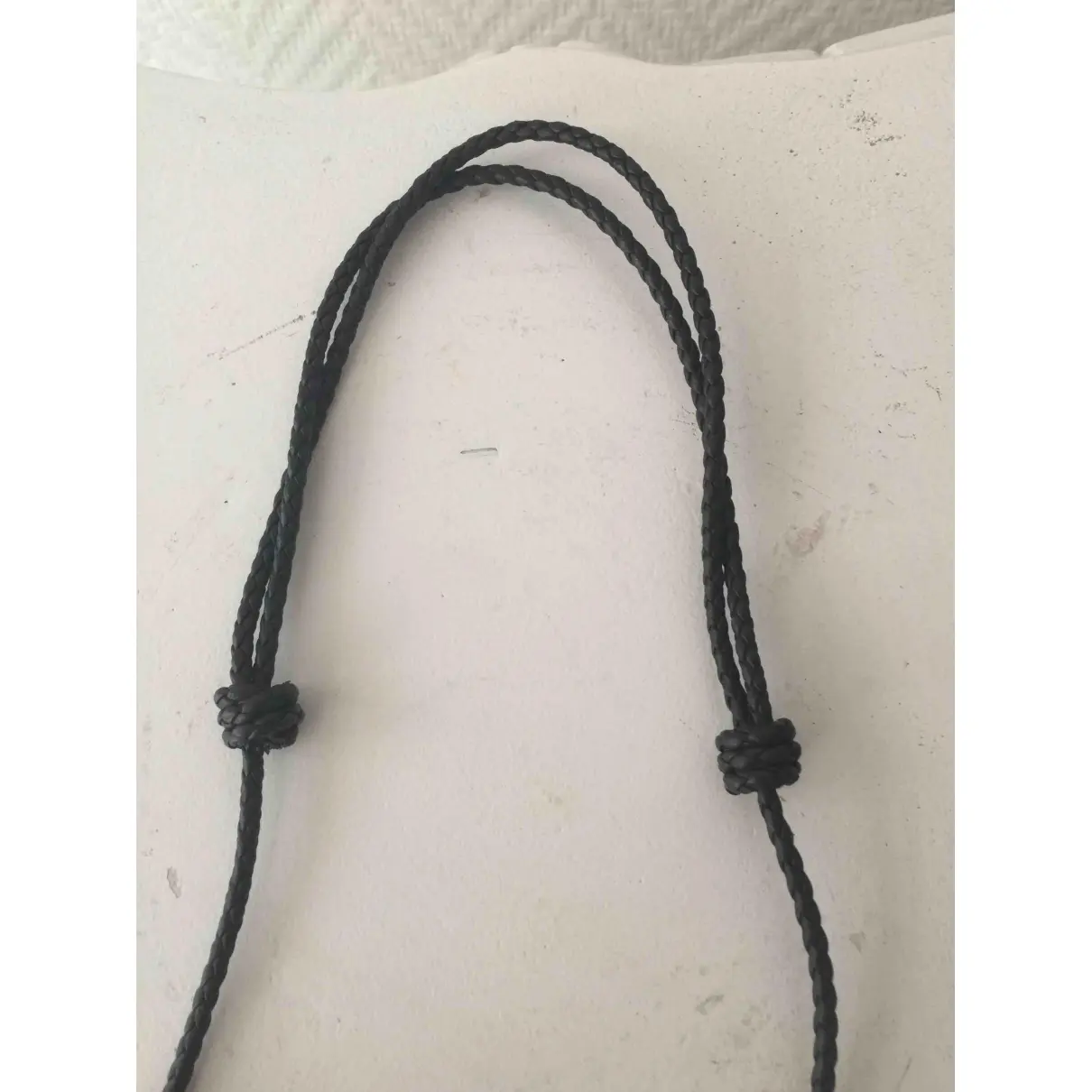 Buy Delvaux Leather necklace online