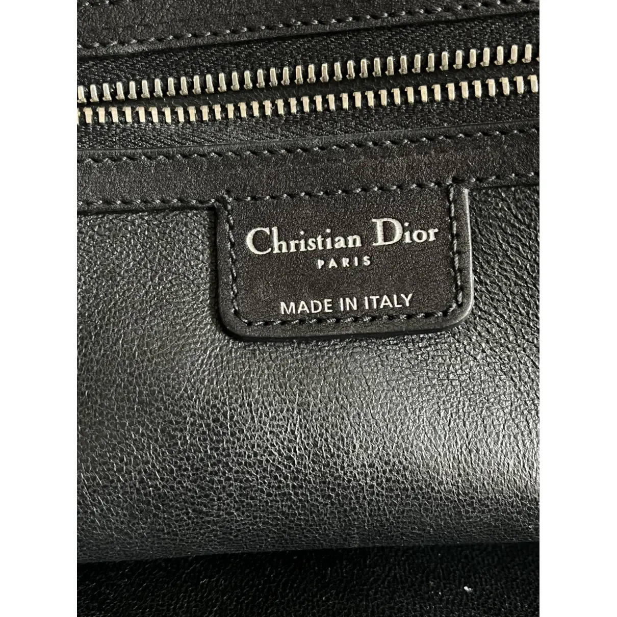 Détective leather handbag Dior
