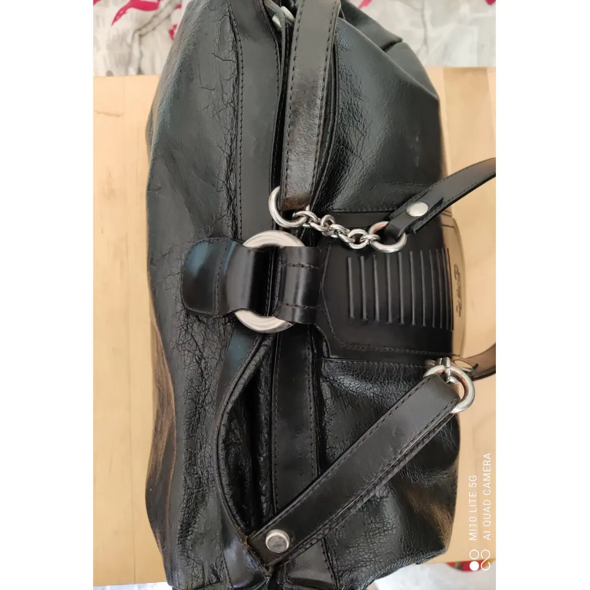 Leather handbag D&G