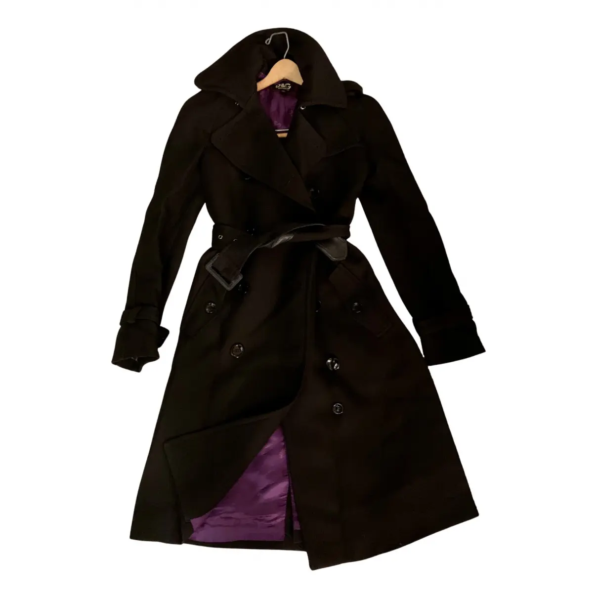 Leather trench coat D&G - Vintage
