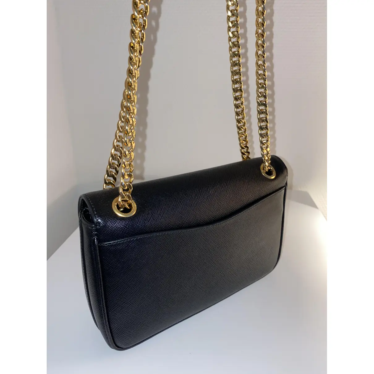 Buy Prada Diagramme leather handbag online