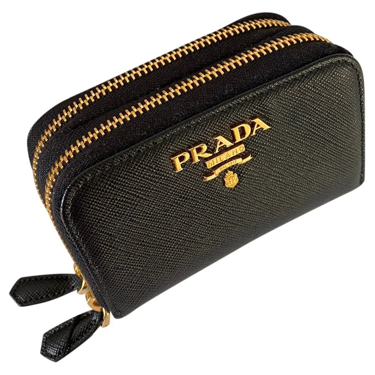 Diagramme leather wallet Prada