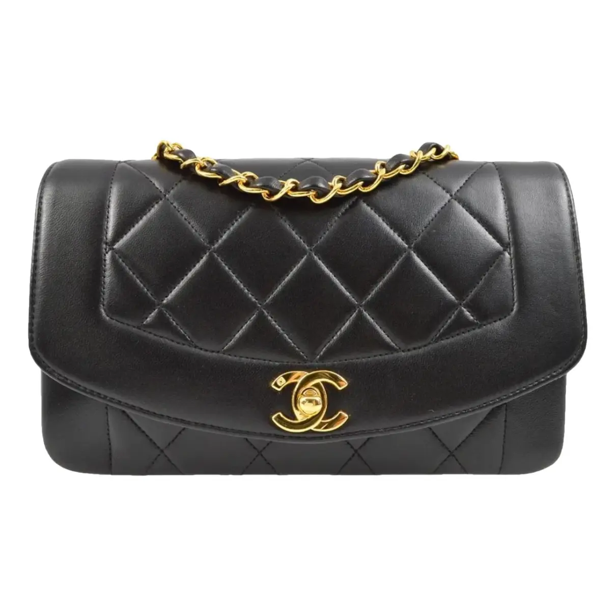 Diana leather crossbody bag Chanel - Vintage