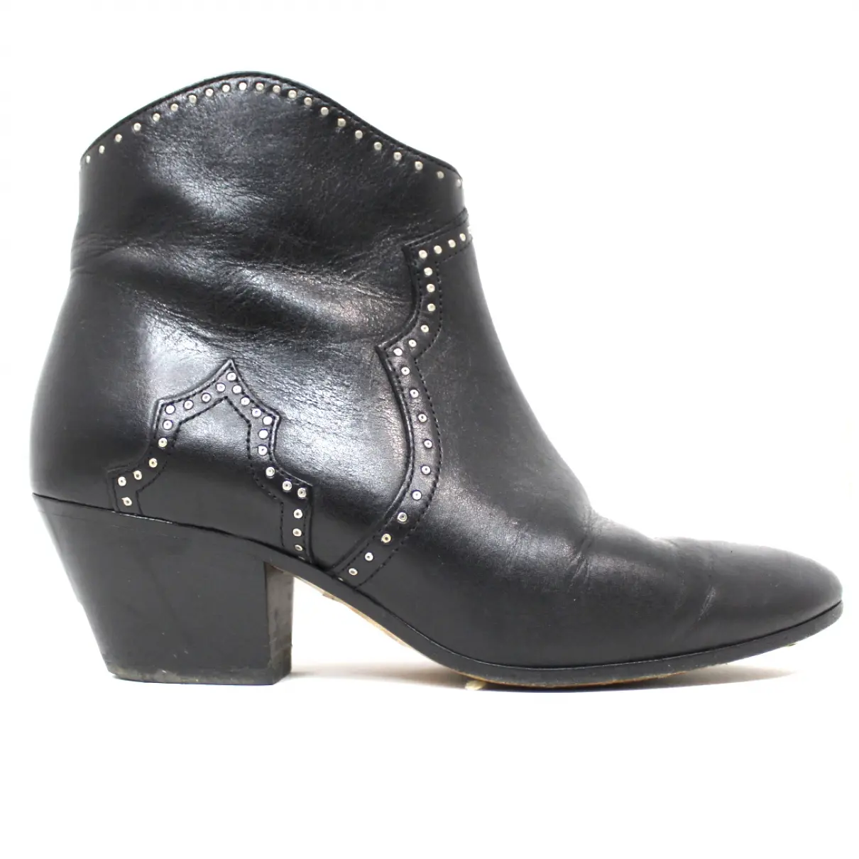 Dicker leather ankle boots Isabel Marant