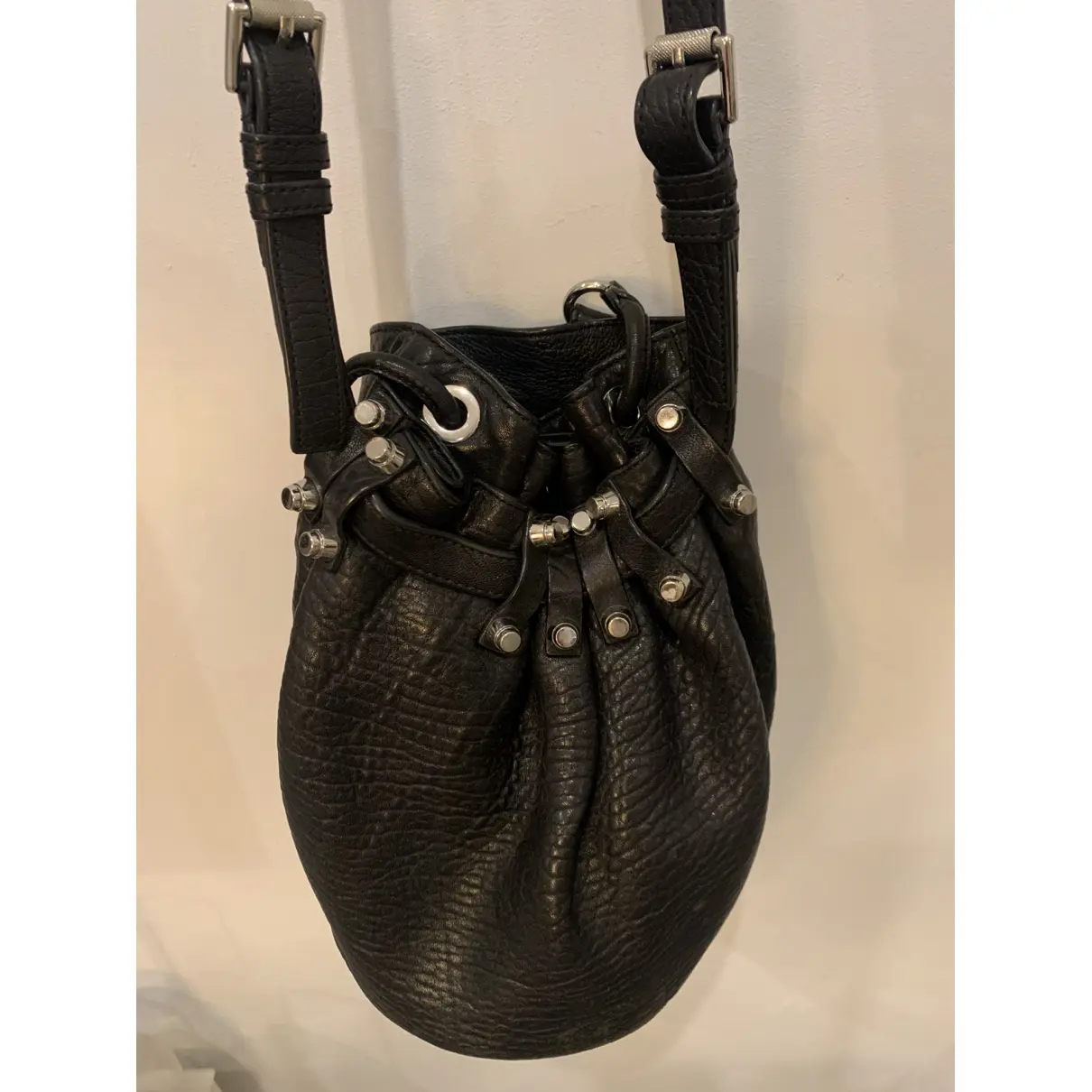 Buy Alexander Wang Diego leather handbag online