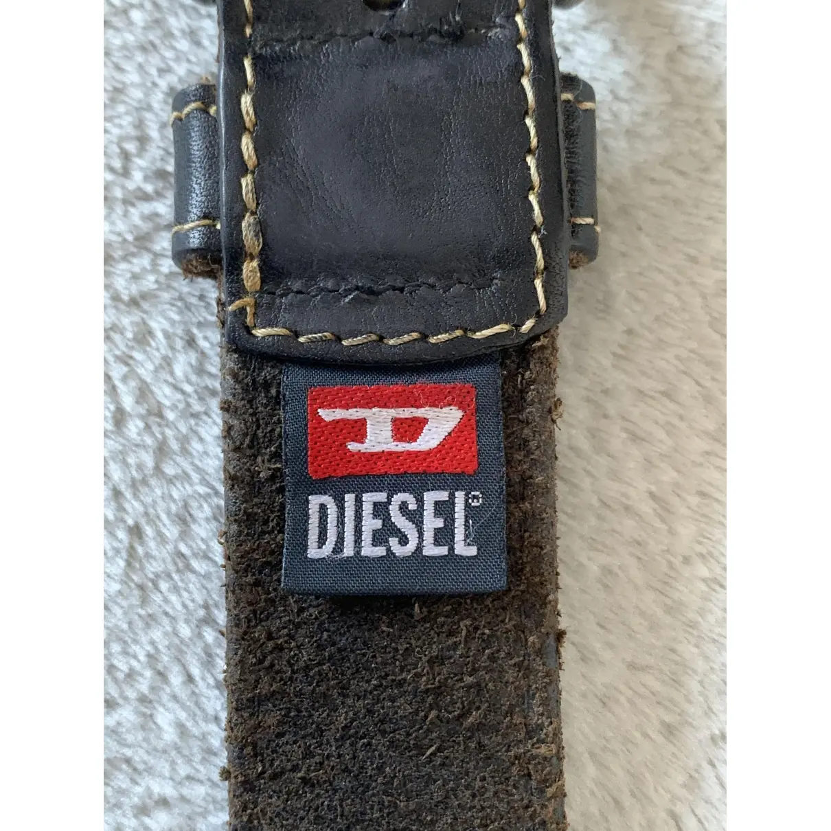 Buy Diesel Leather belt online - Vintage