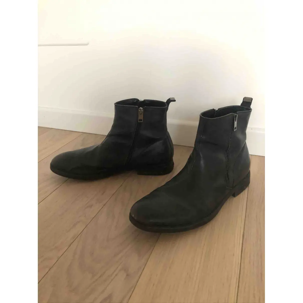 Diesel Leather boots for sale