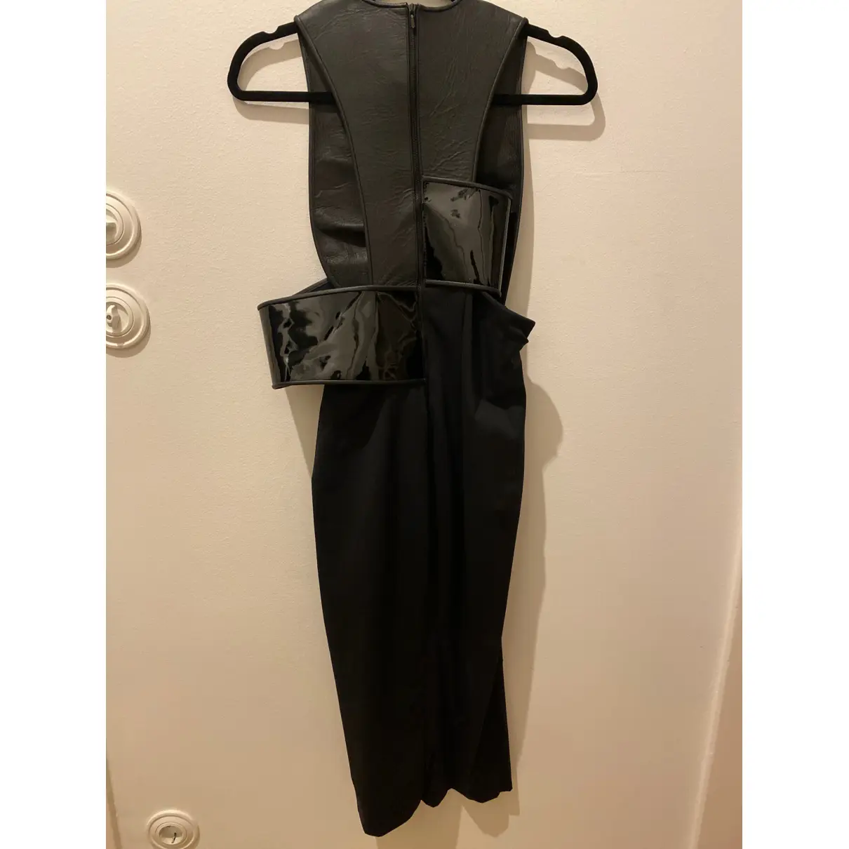 Buy Dion Lee Leather mid-length dress online