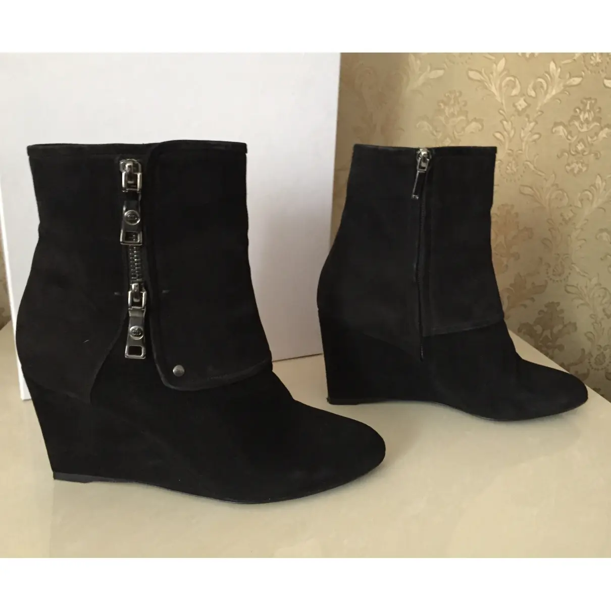 Leather ankle boots Dior