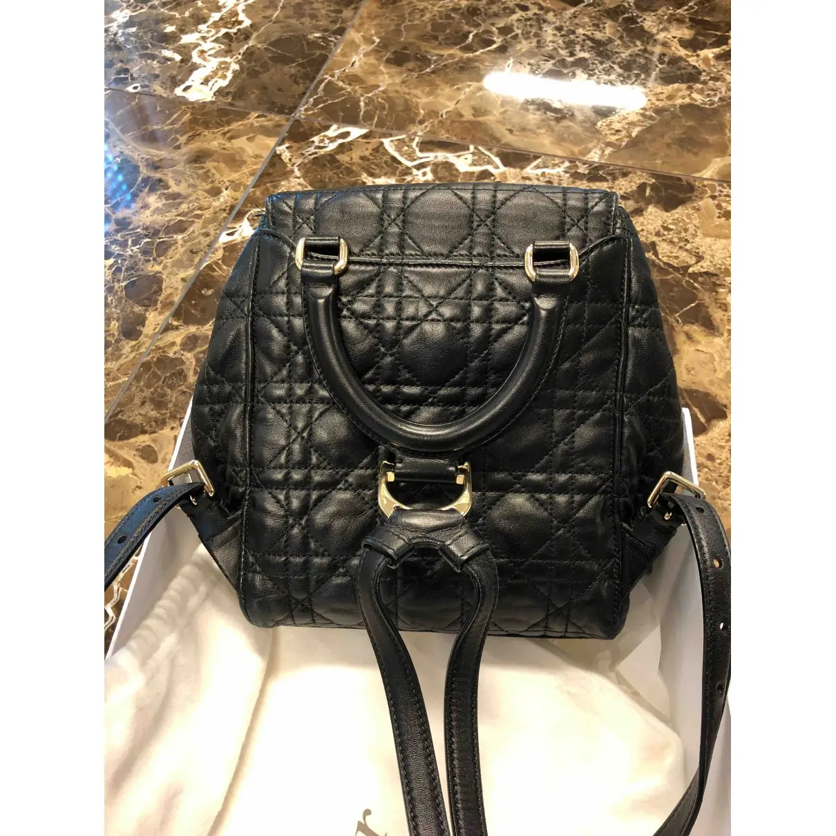 Dior Leather backpack for sale