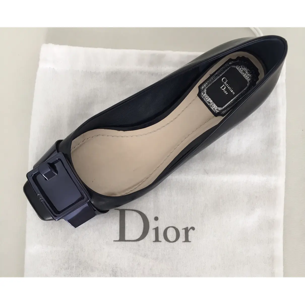 Buy Dior Leather ballet flats online