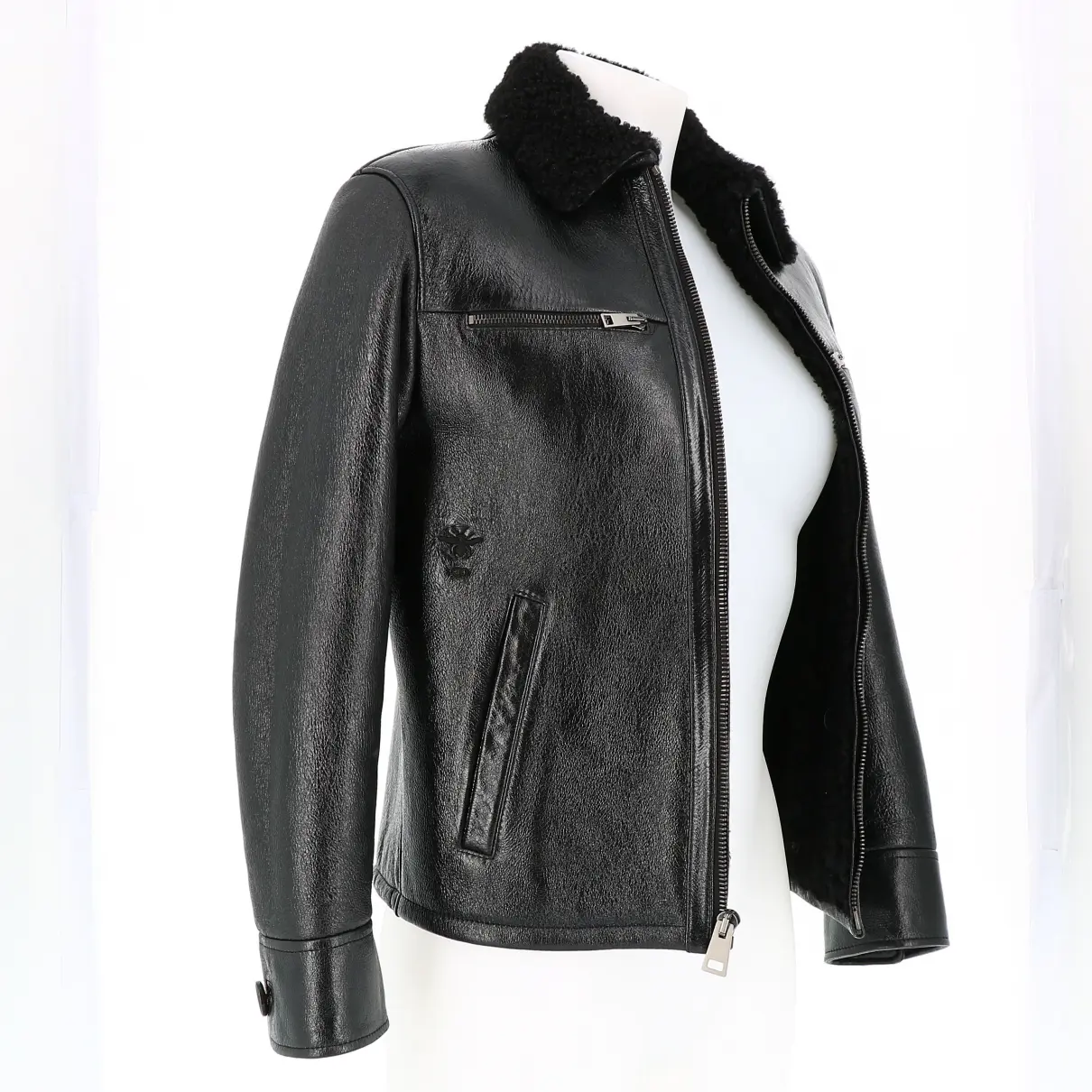Buy Dior Leather biker jacket online