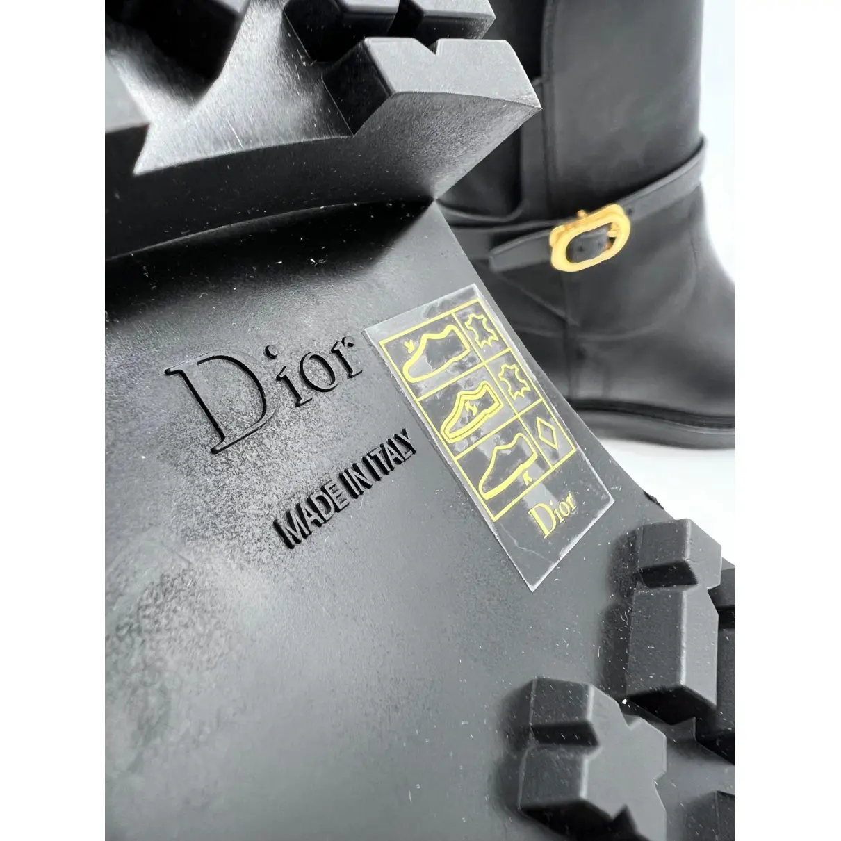 Buy Dior Dior Empreinte leather ankle boots online