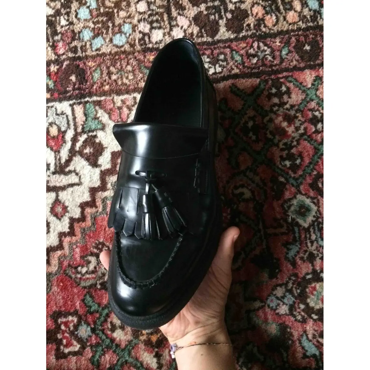 Buy Dior Homme Leather flats online