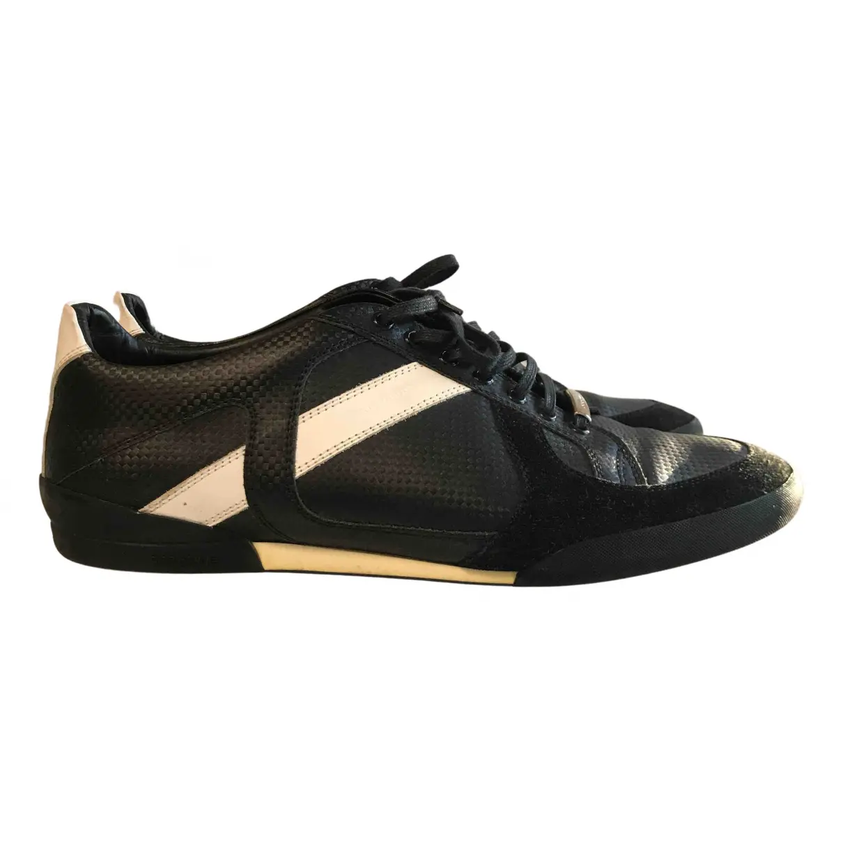 Leather low trainers Dior Homme