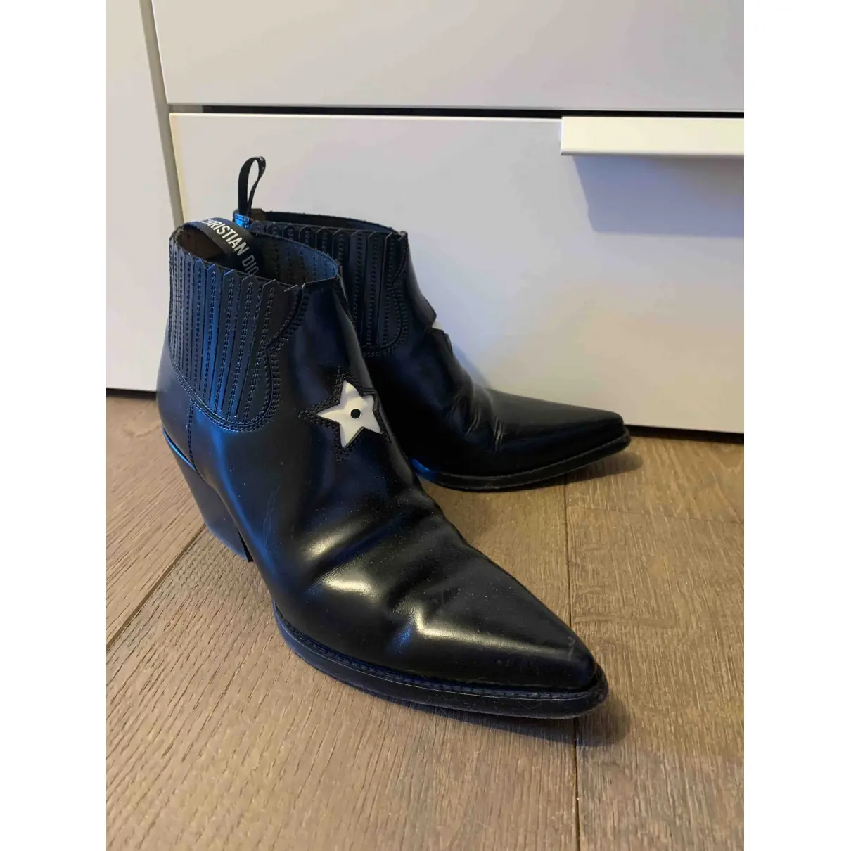 Dior Dior LA leather ankle boots for sale