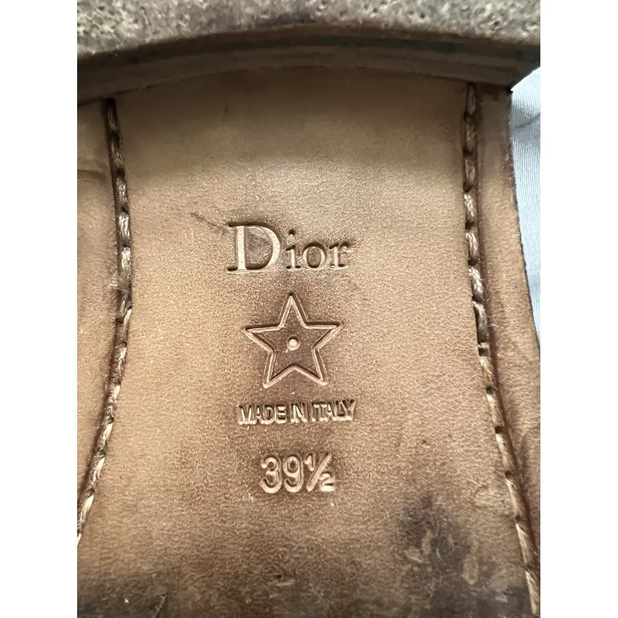 Leather mules & clogs Dior