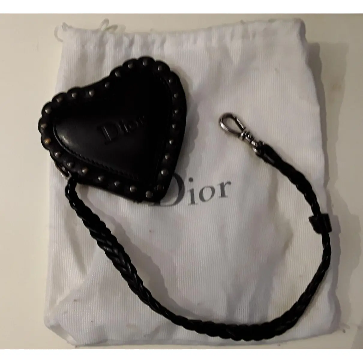 Leather purse Dior - Vintage