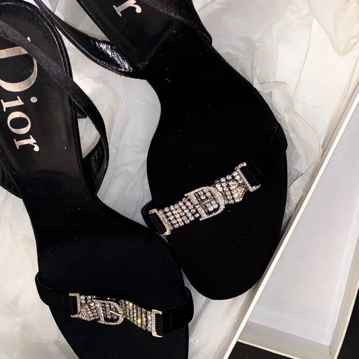 Leather sandals Dior
