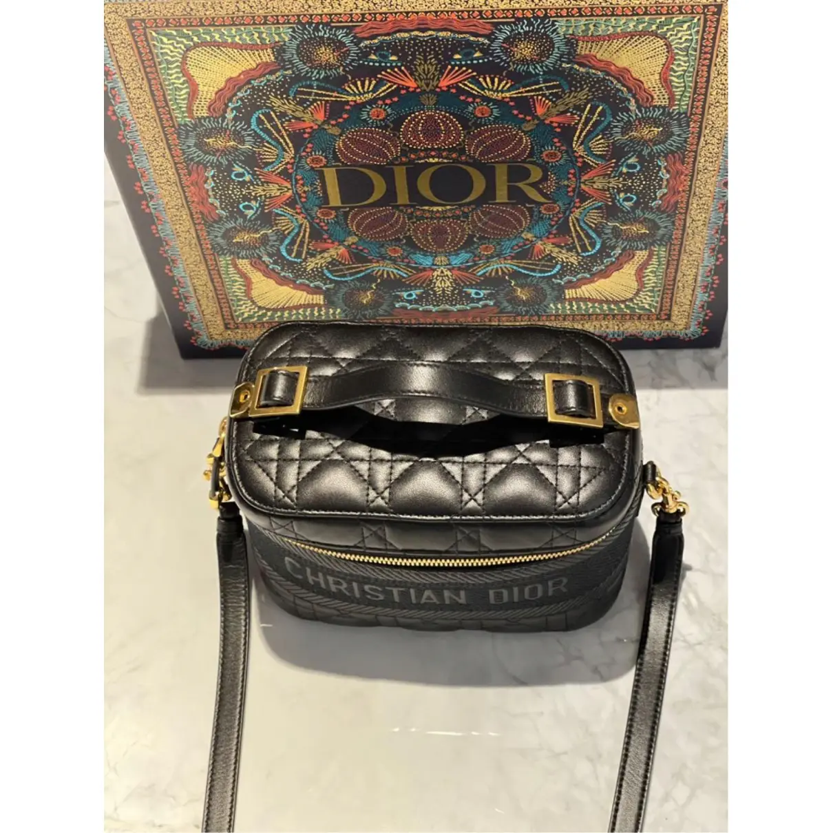 DiorTravel leather handbag Dior