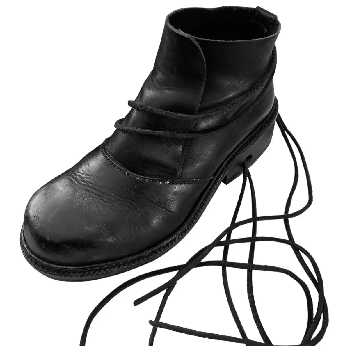 Leather ankle boots Bikkembergs