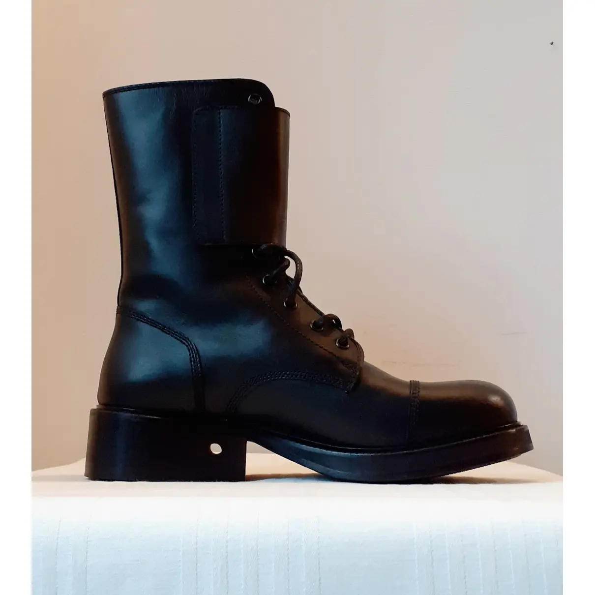Leather boots Bikkembergs