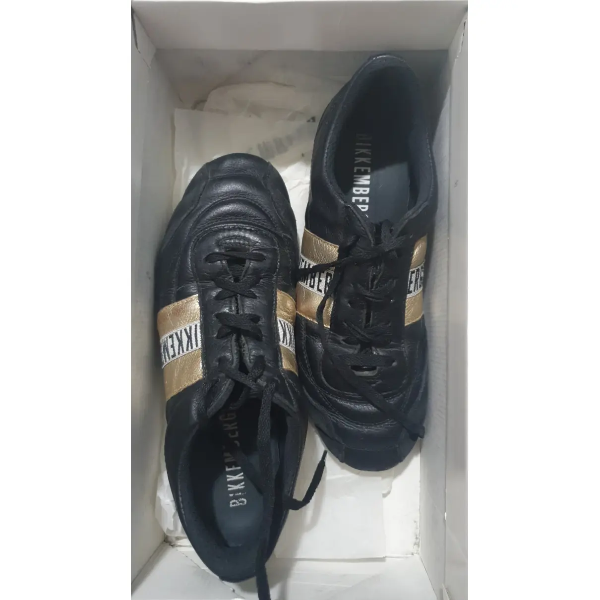Buy Bikkembergs Leather trainers online