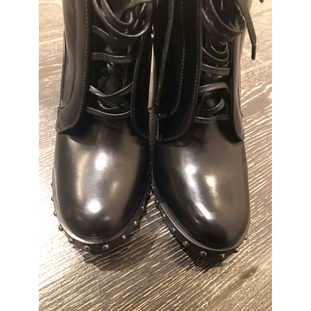 Leather boots Dolce & Gabbana