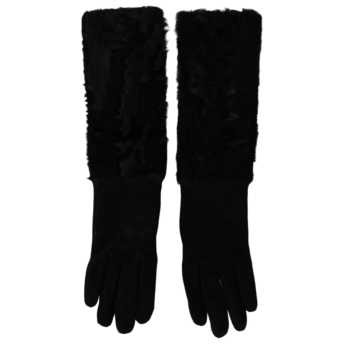 Leather mittens Dolce & Gabbana