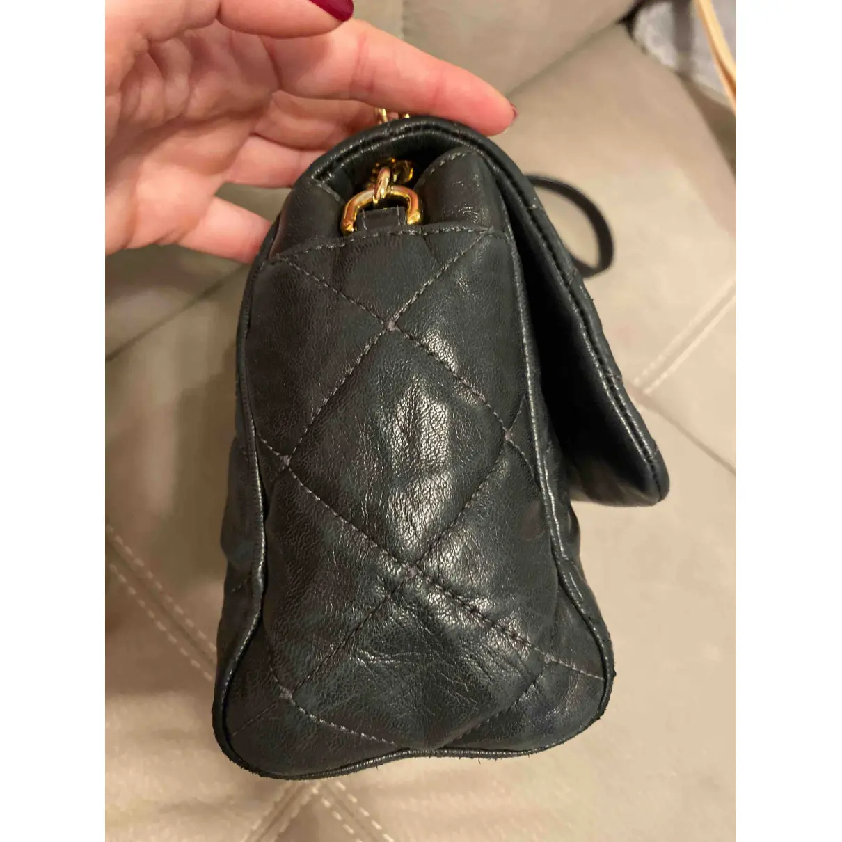 Leather crossbody bag Dolce & Gabbana