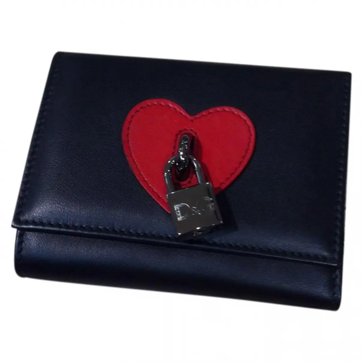 Black Leather Handbag Dolce & Gabbana