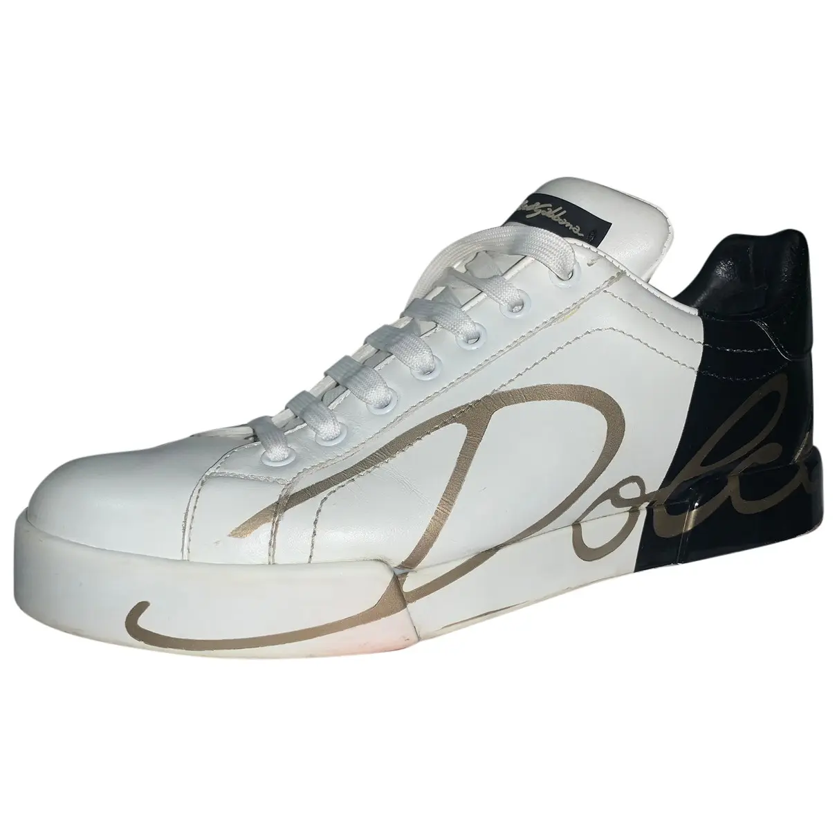 Leather trainers Dolce & Gabbana