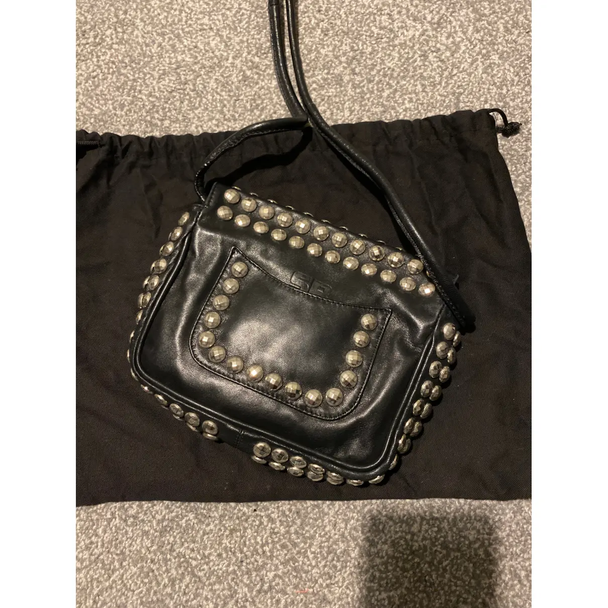 Buy Sonia Rykiel Domino leather crossbody bag online