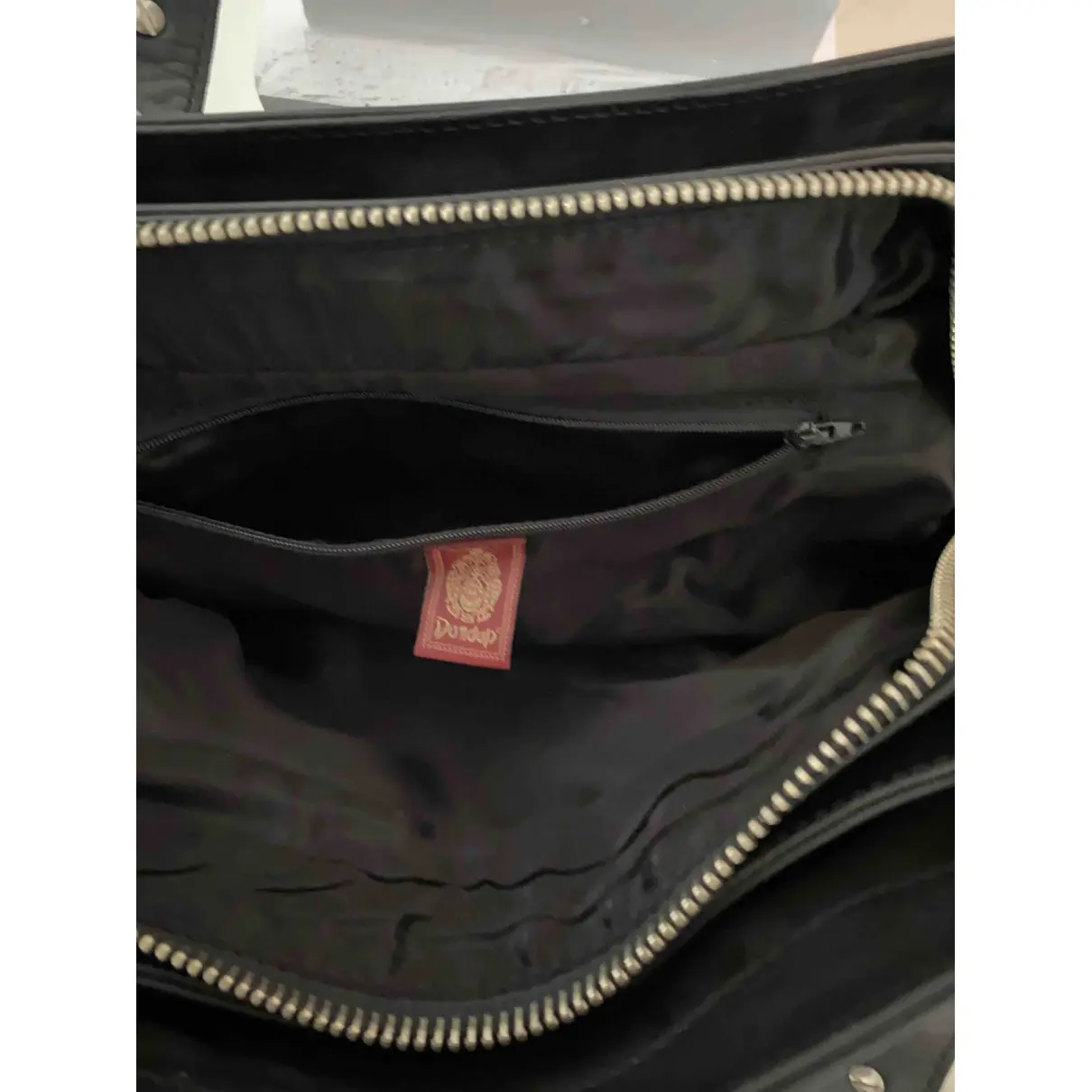 Leather handbag Dondup