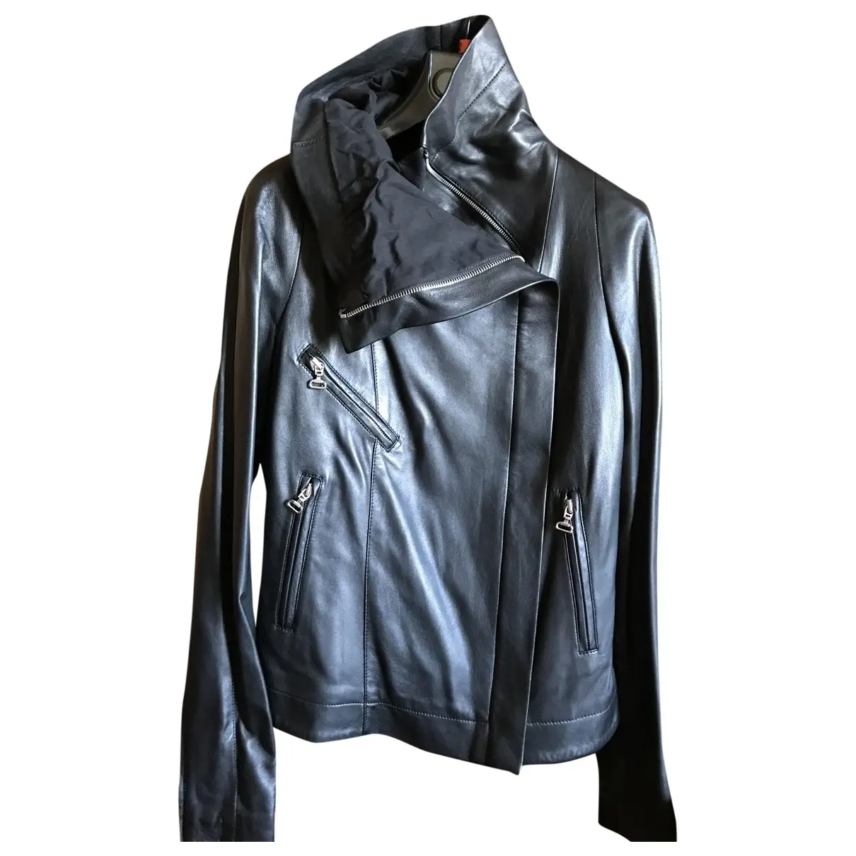 Dondup Leather short vest for sale