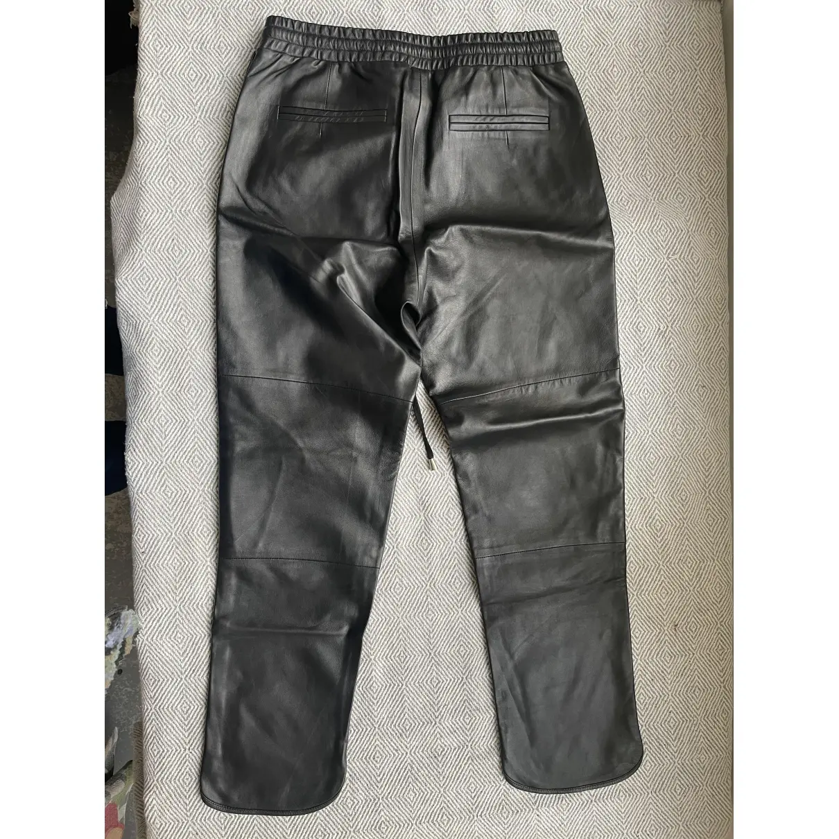 Buy Donna Ida Leather trousers online