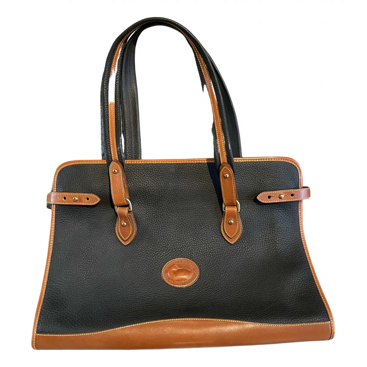 Leather handbag Dooney and Bourke