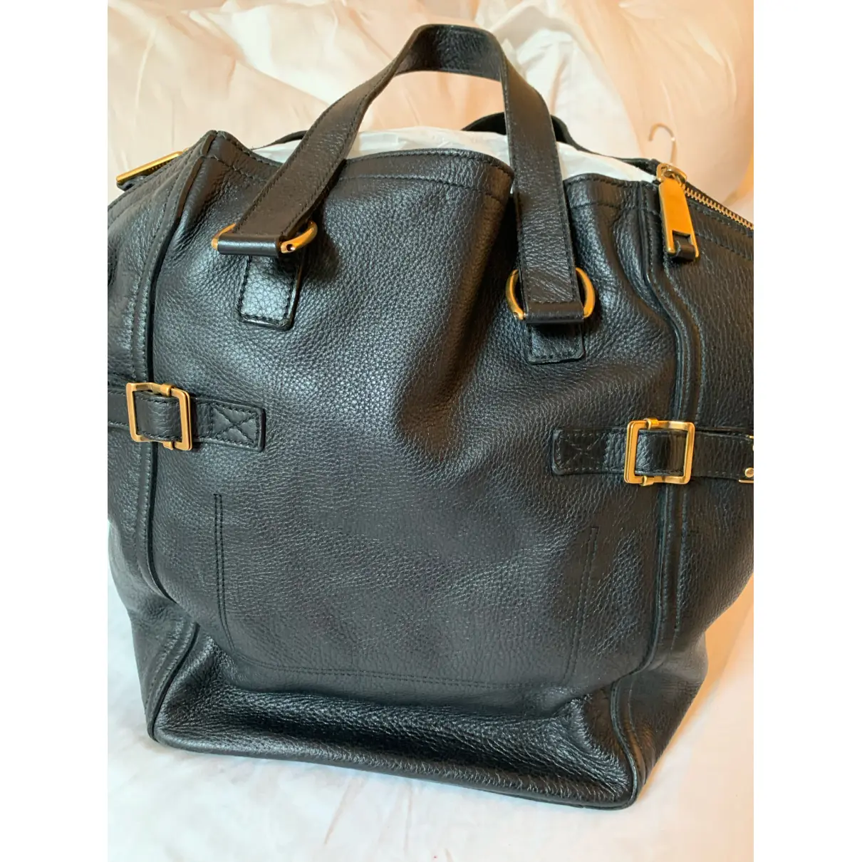 Buy Yves Saint Laurent Downtown leather tote online