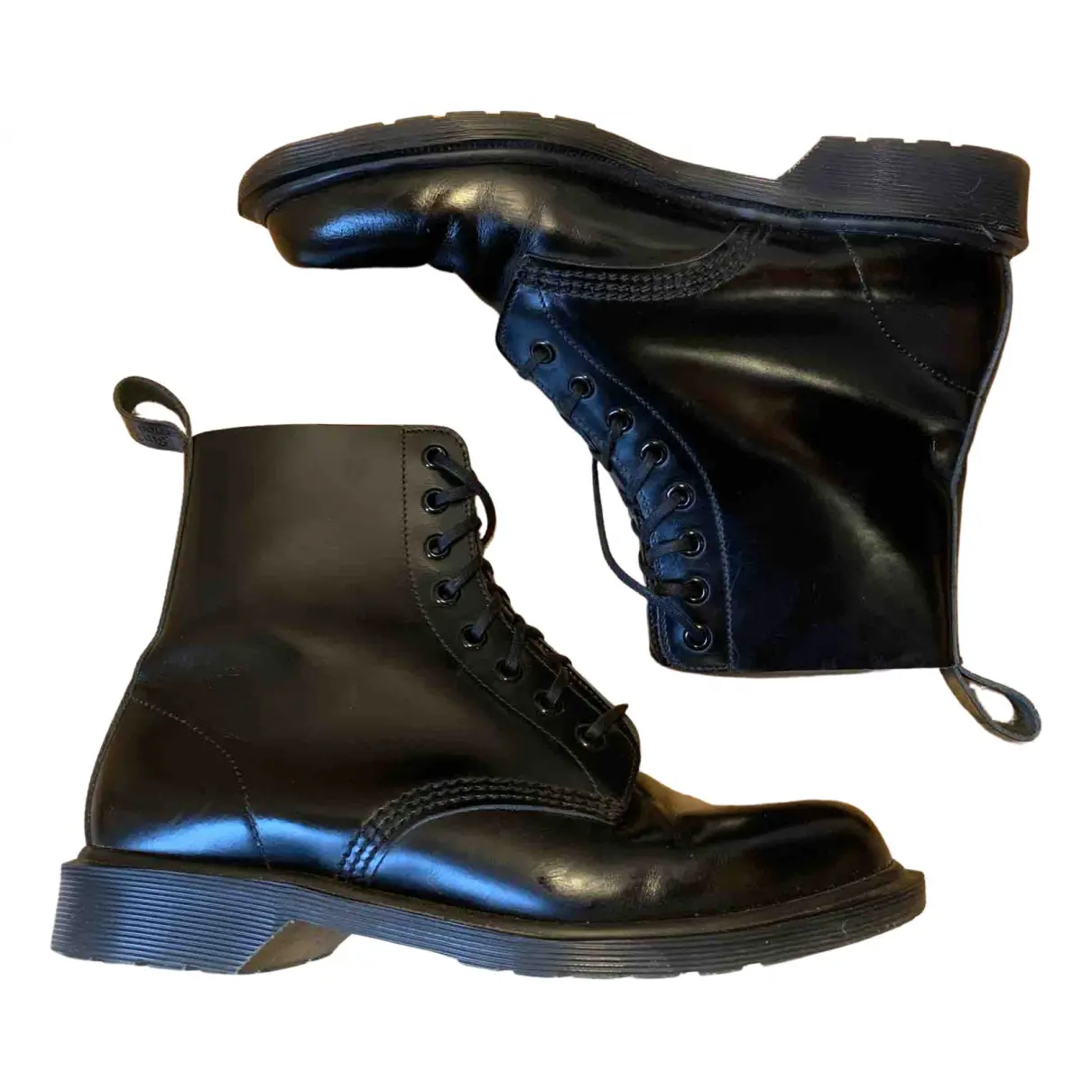 Leather lace up boots Dr. Martens