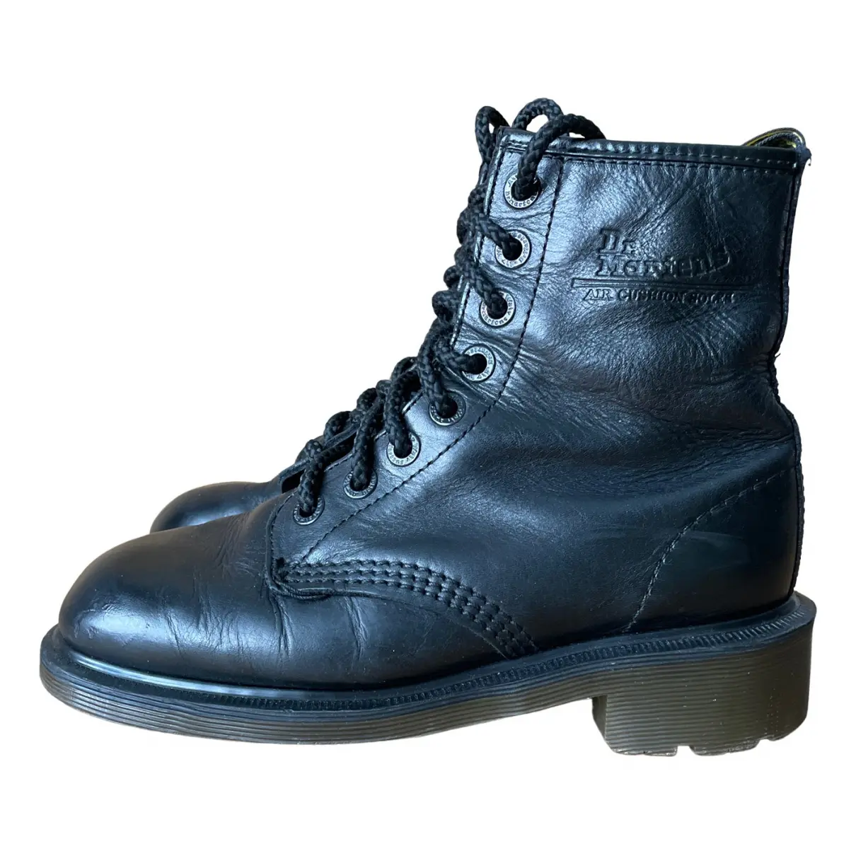 Leather ankle boots Dr. Martens - Vintage