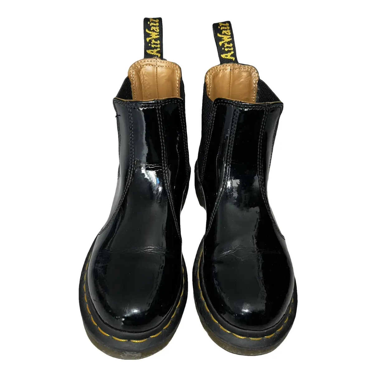 Leather wellington boots Dr. Martens